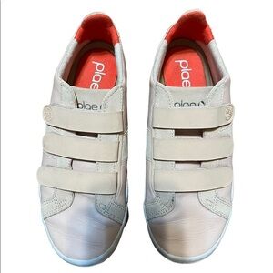 Plae Pink Hook And Loop Sneakers Size Women’s 7.5